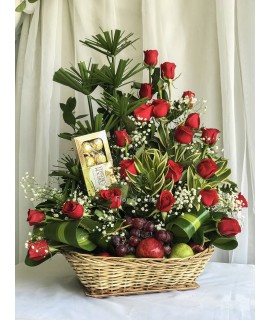 FRUTERO AMOR APASIONADO CON CHOCOLATE FERRERO X8